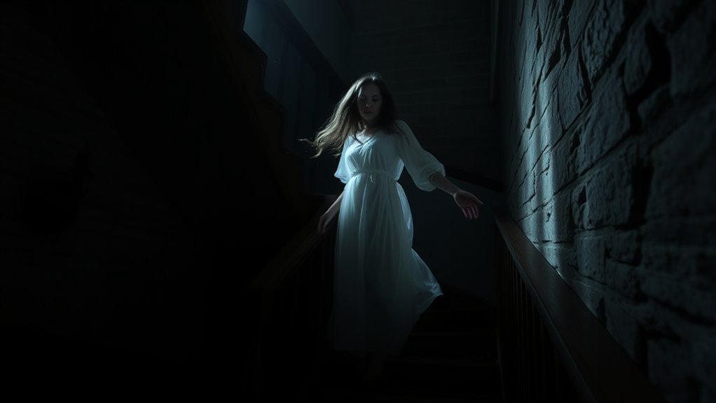 ghostly shadow sightings and cold drafts