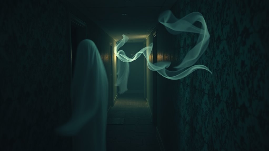 ghostly visual disturbances occur