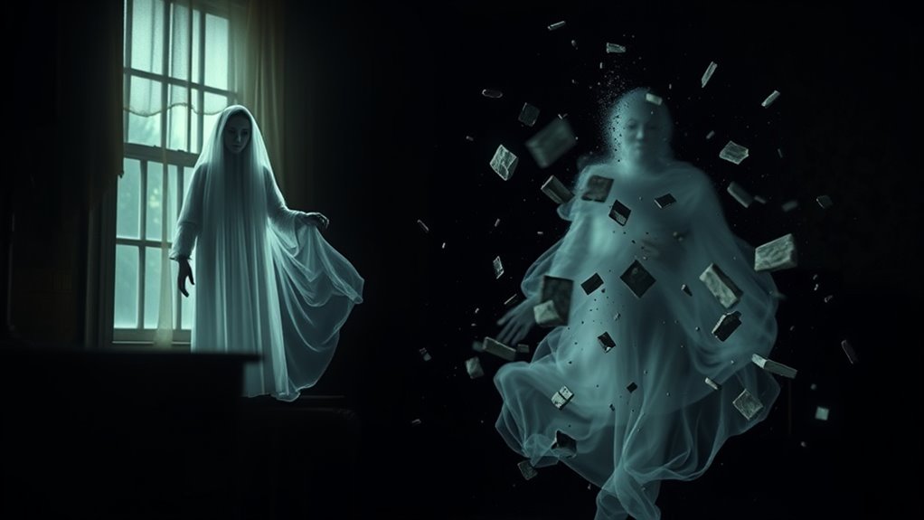 ghosts versus poltergeists