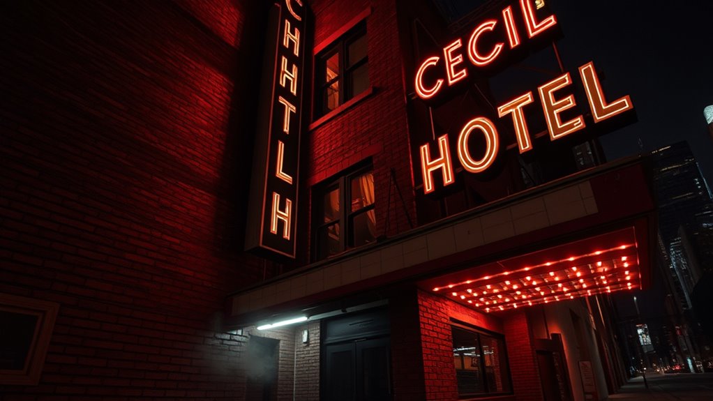 glamorous hotel with hollywood elites