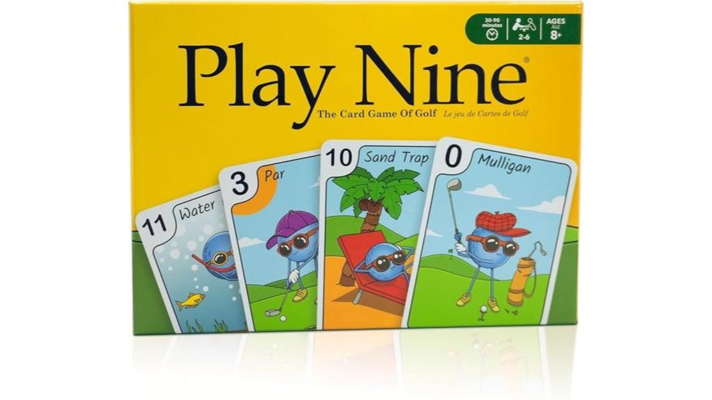 golf inspired card game