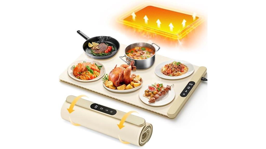 graphene heating food warmer