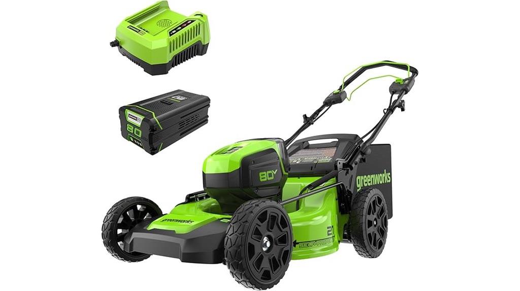 greenworks 80v mower