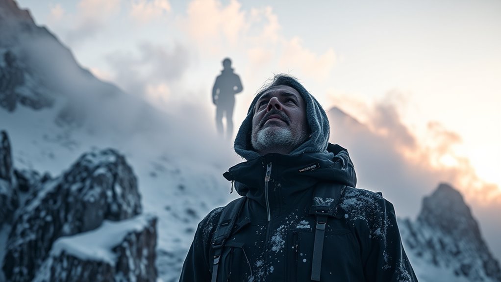 guiding presence in danger