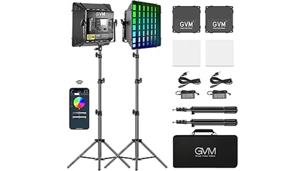 gvm rgb video light