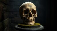 haunted bettiscombe skull
