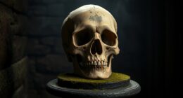 haunted bettiscombe skull