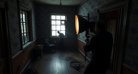 haunted building filming challenges