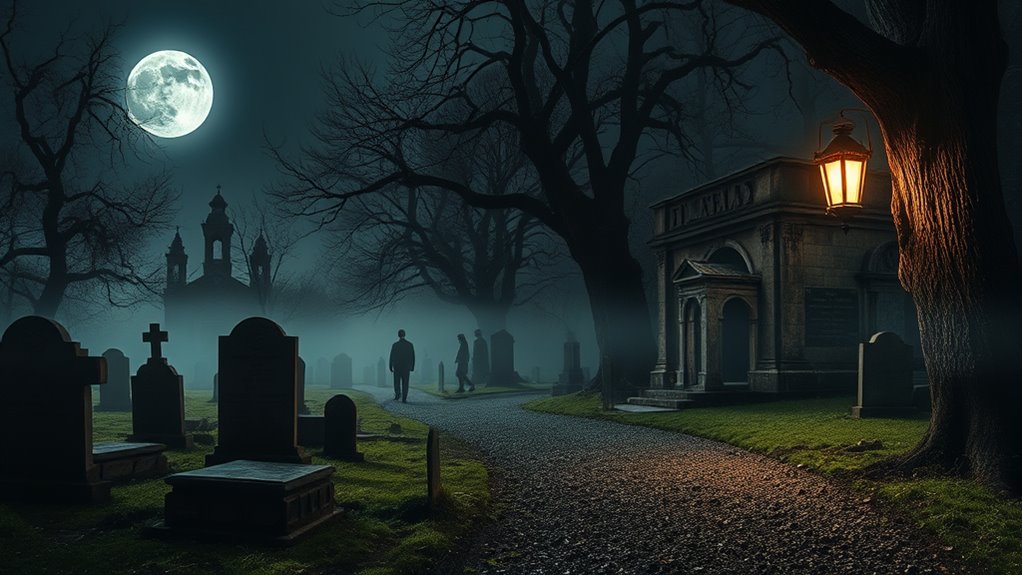 haunted cemeteries mysterious phenomena