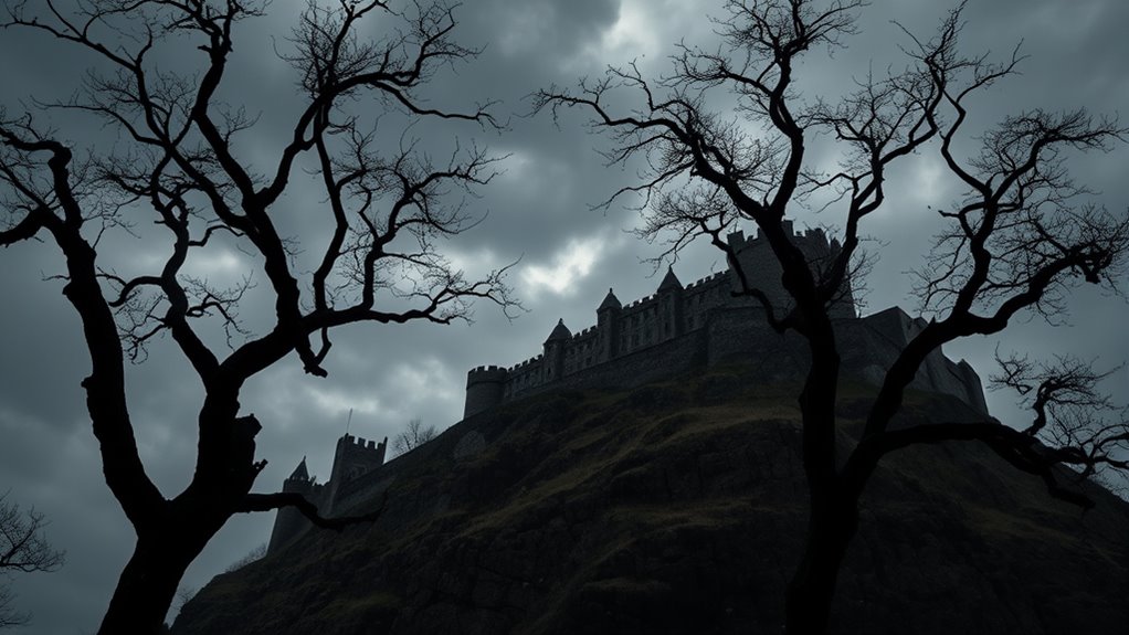 haunted edinburgh castle hill