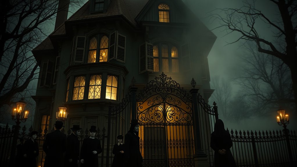 haunted houses early origins