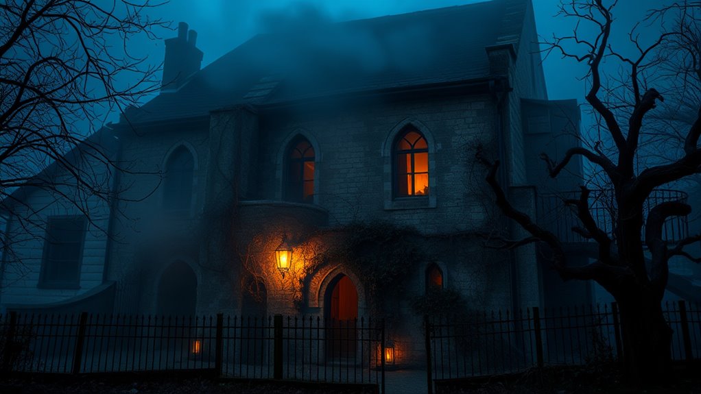 haunted inn with ghostly activity