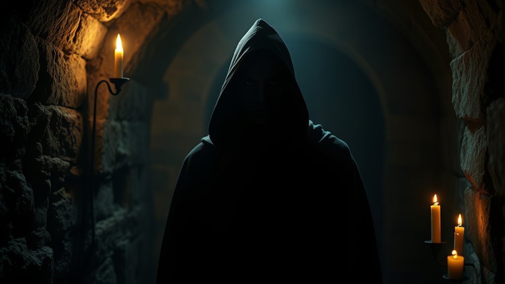 haunted monk from history