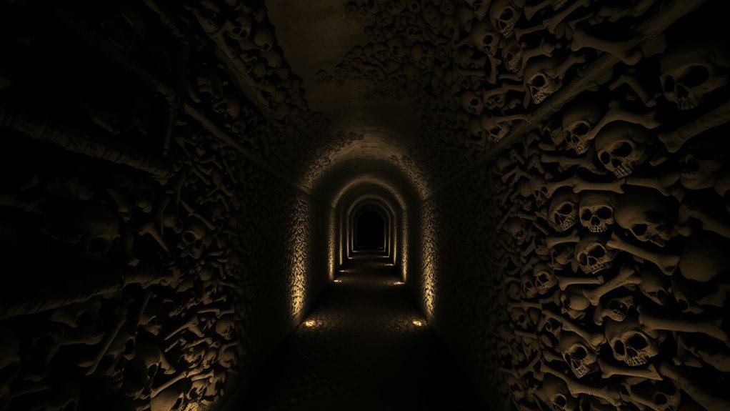 haunted paris catacomb spots