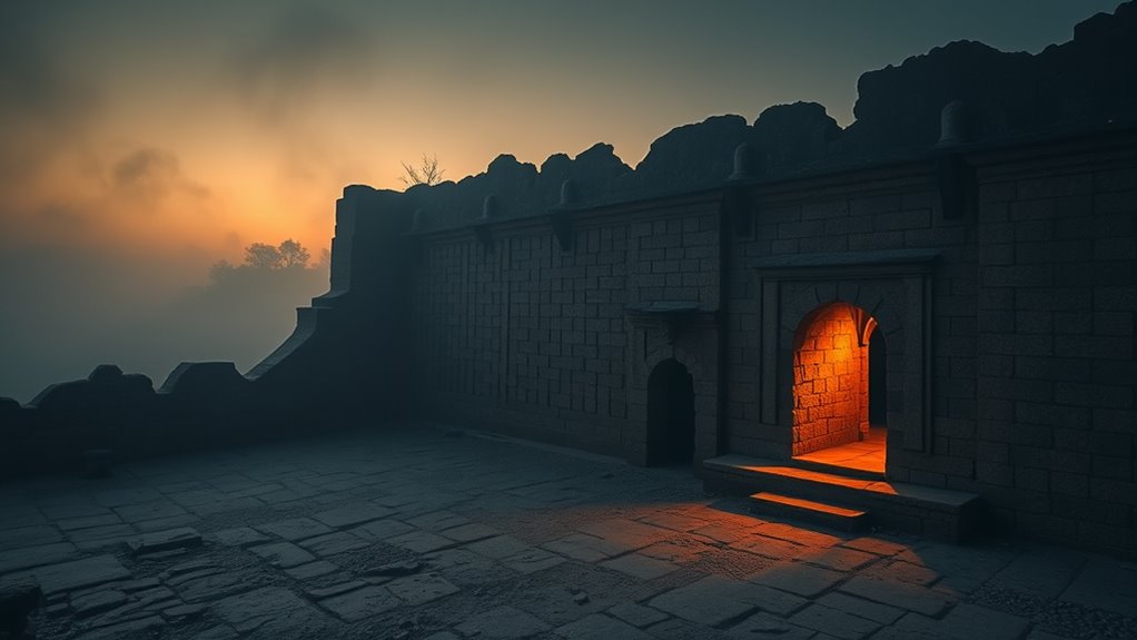 haunted ruins evoke curiosity