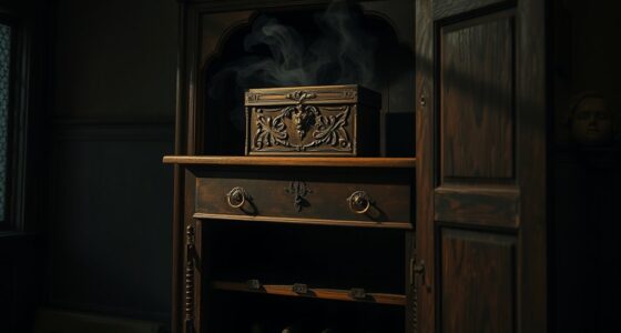 haunted wine cabinet story