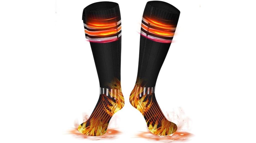 heated battery socks