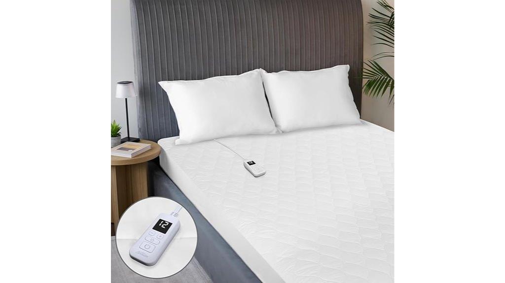 heated quilted waterproof mattress