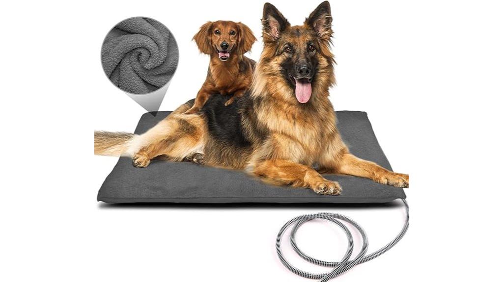 heated waterproof pet bed
