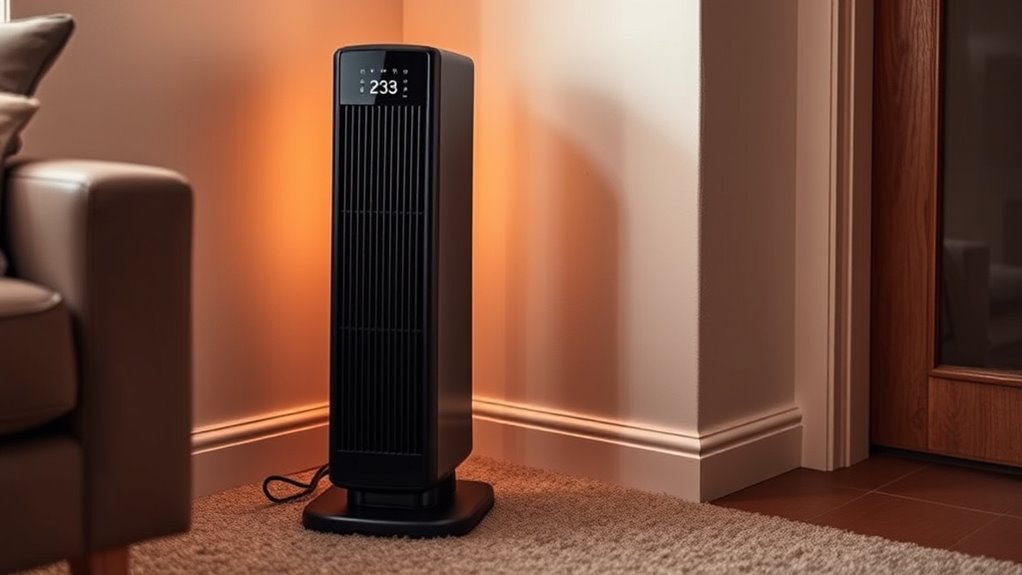 heater features and safety