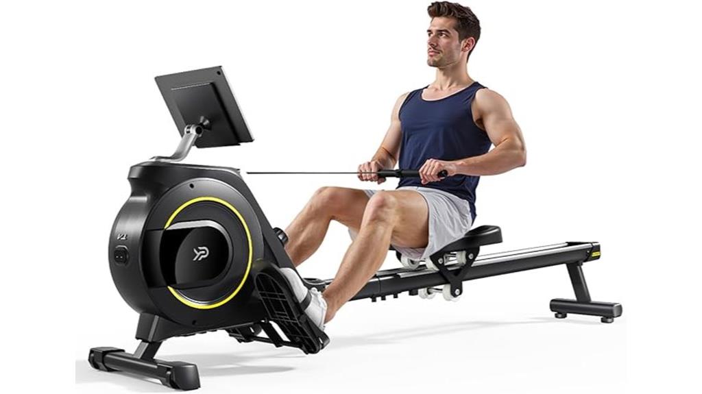 heavy duty magnetic rowing machine