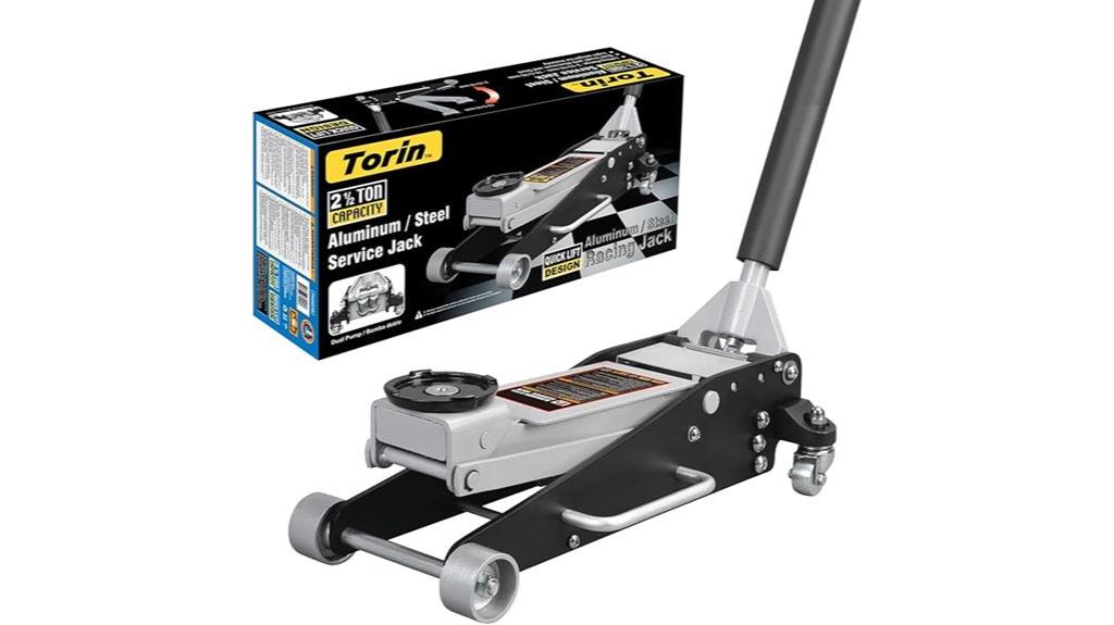 heavy duty red hydraulic jack