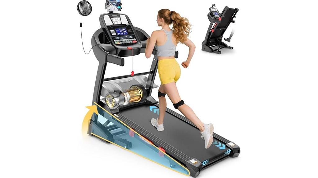 heavy duty treadmill with incline