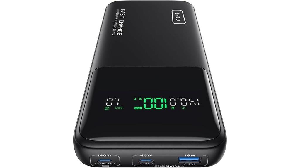 high capacity 140w power bank