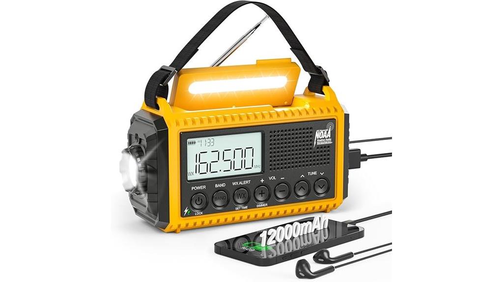 high capacity noaa weather radio