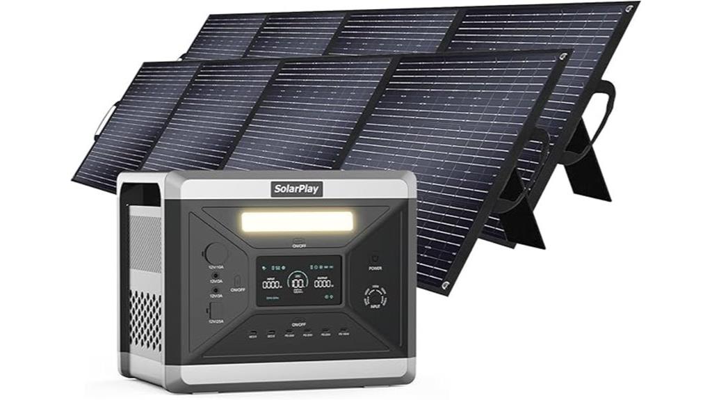 high power solar generator