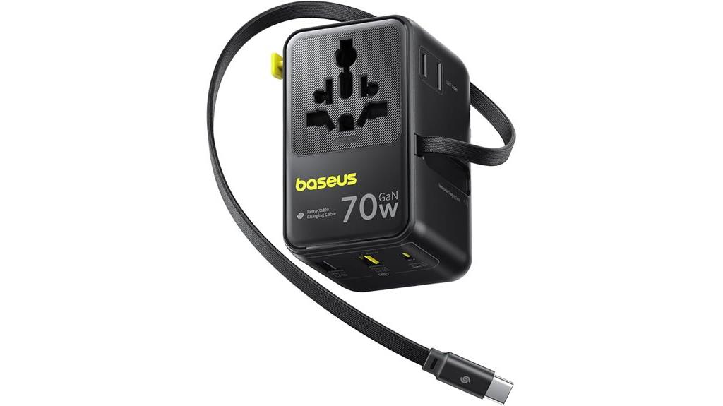 high power travel adapter