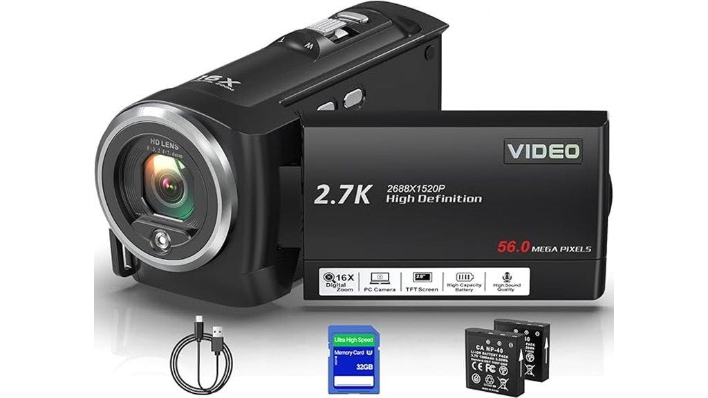high resolution camcorder bundle