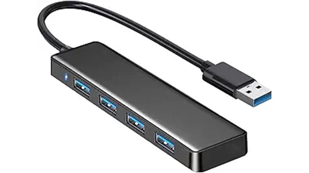 high speed 4 port usb hub
