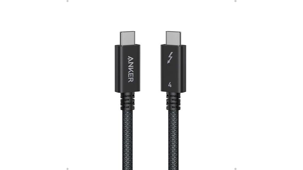 high speed thunderbolt 4 cable