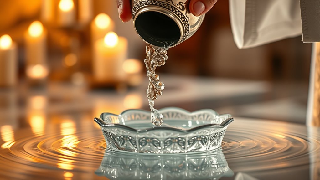 holy water fosters emotional calmness