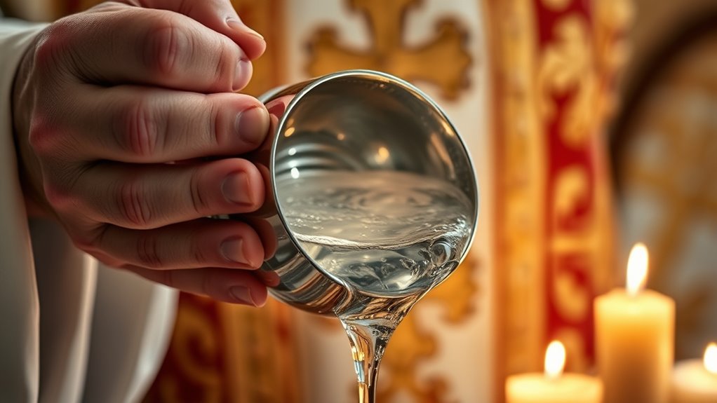 holy water spiritual cleansing