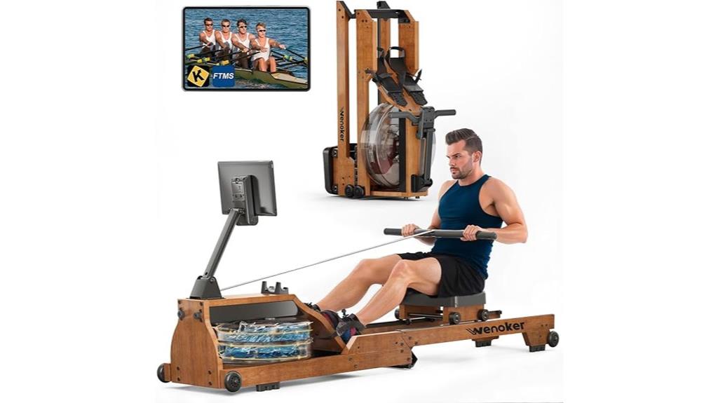 home water rowing machine