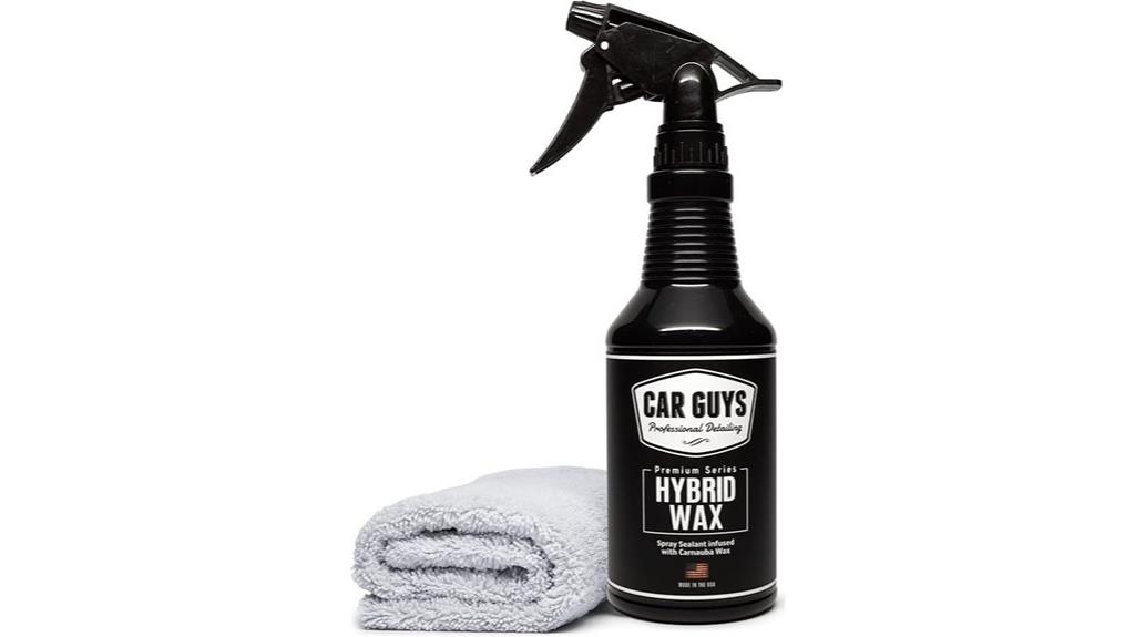 hybrid spray wax technology