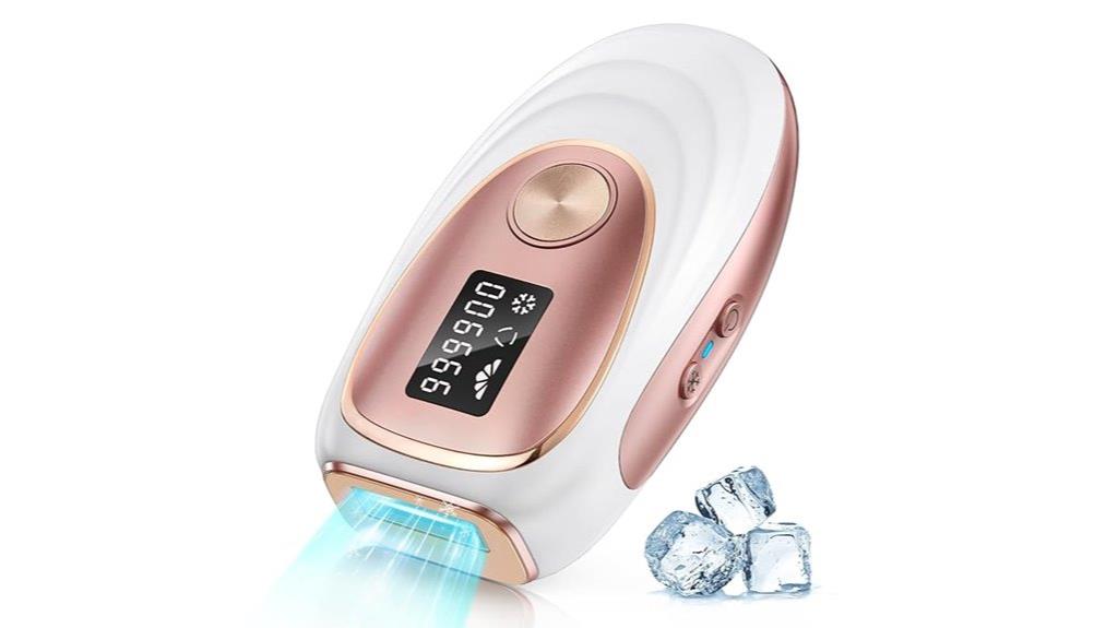 ice cooling painless hair removal