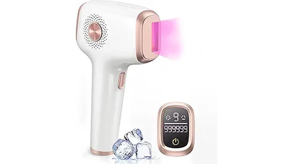 ice cooling women s hair removal