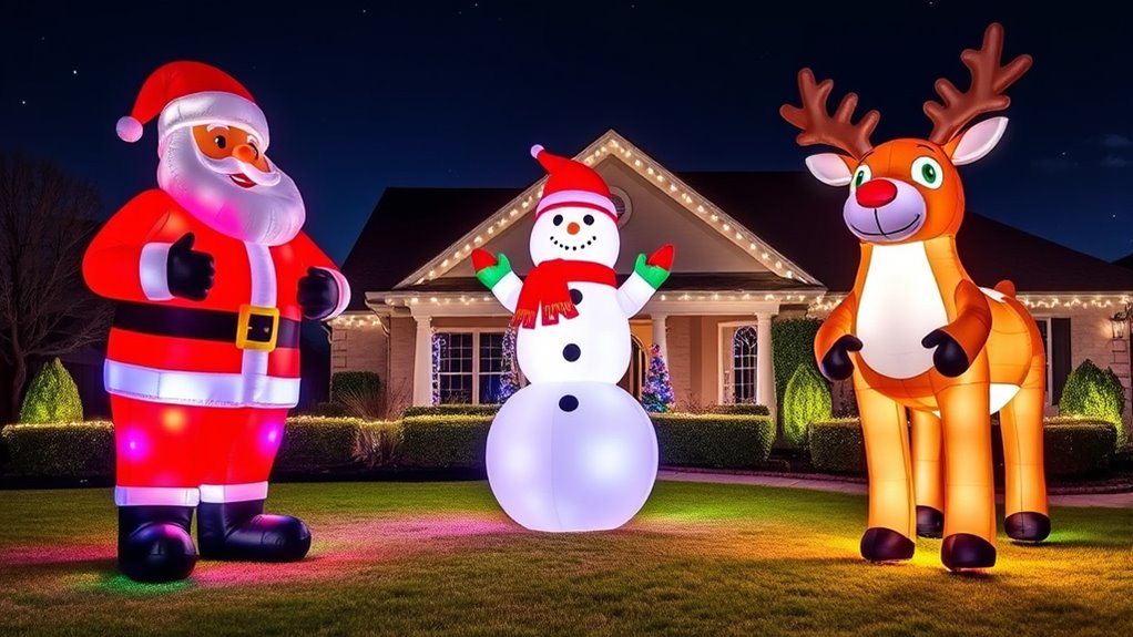 inflatable size safety features