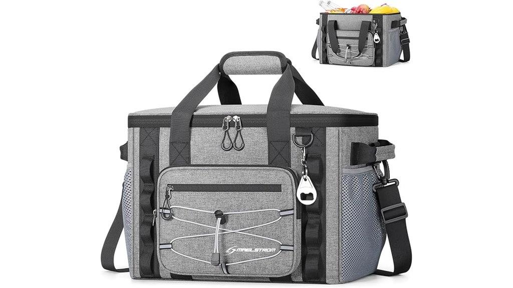 insulated collapsible cooler bag