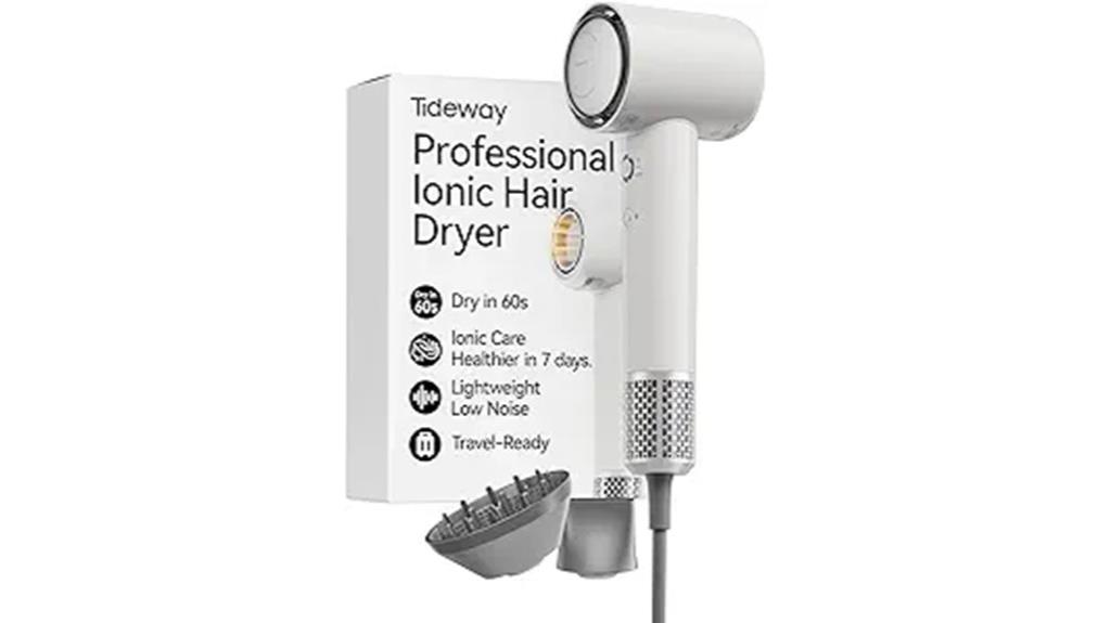ionic low noise dryer