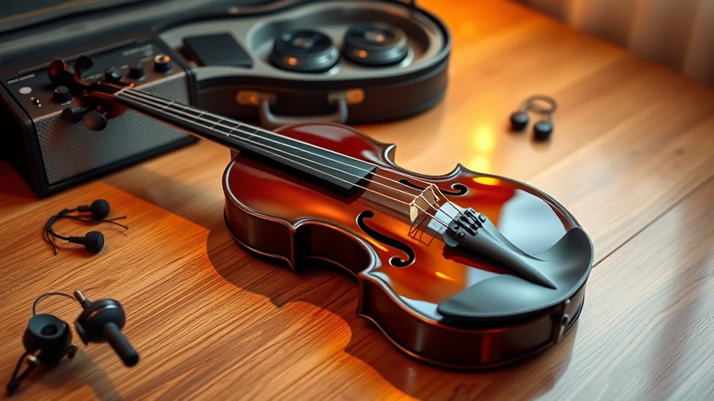 key factors for electric violin