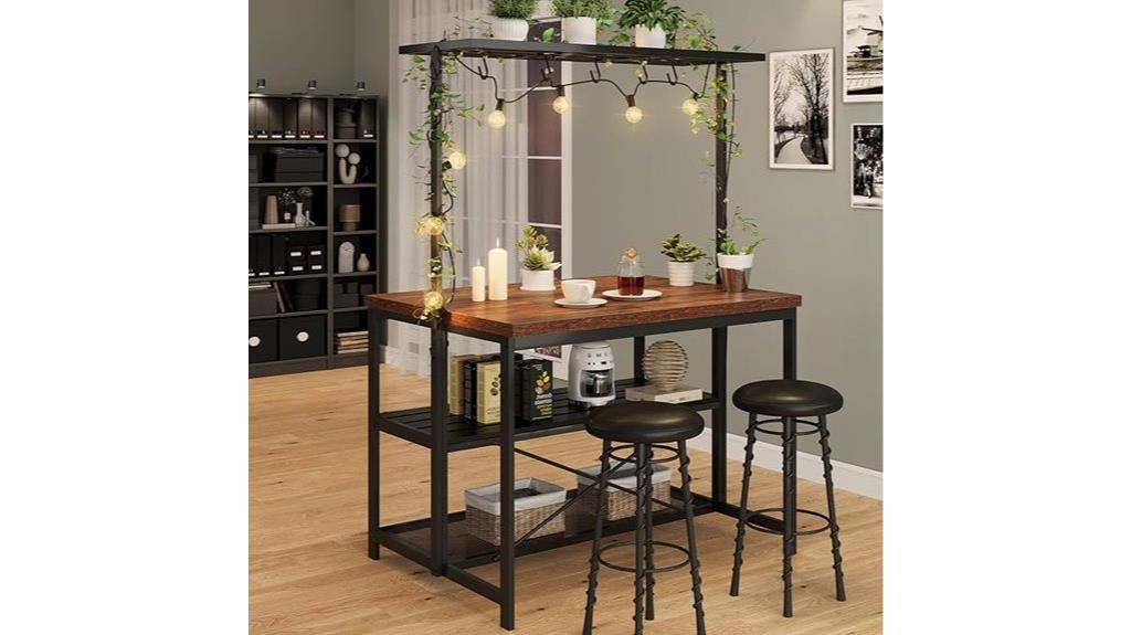 kitchen island with storage