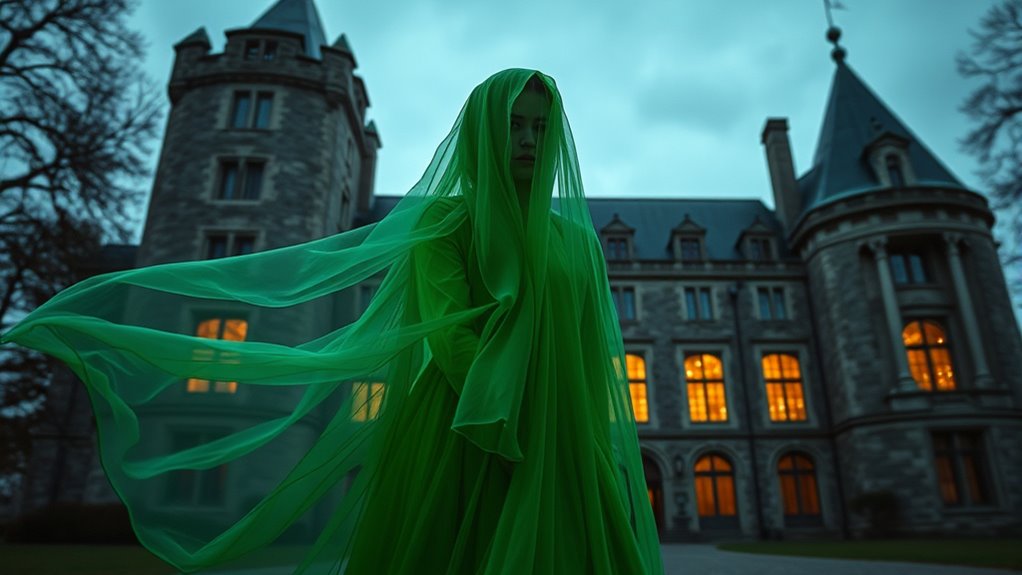 lady in green haunting