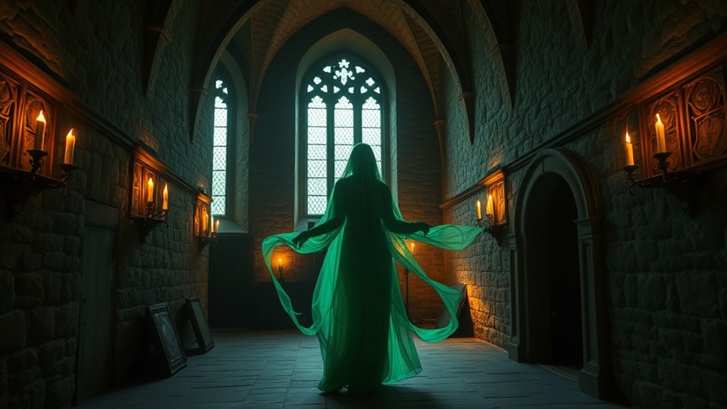 lady in green haunting
