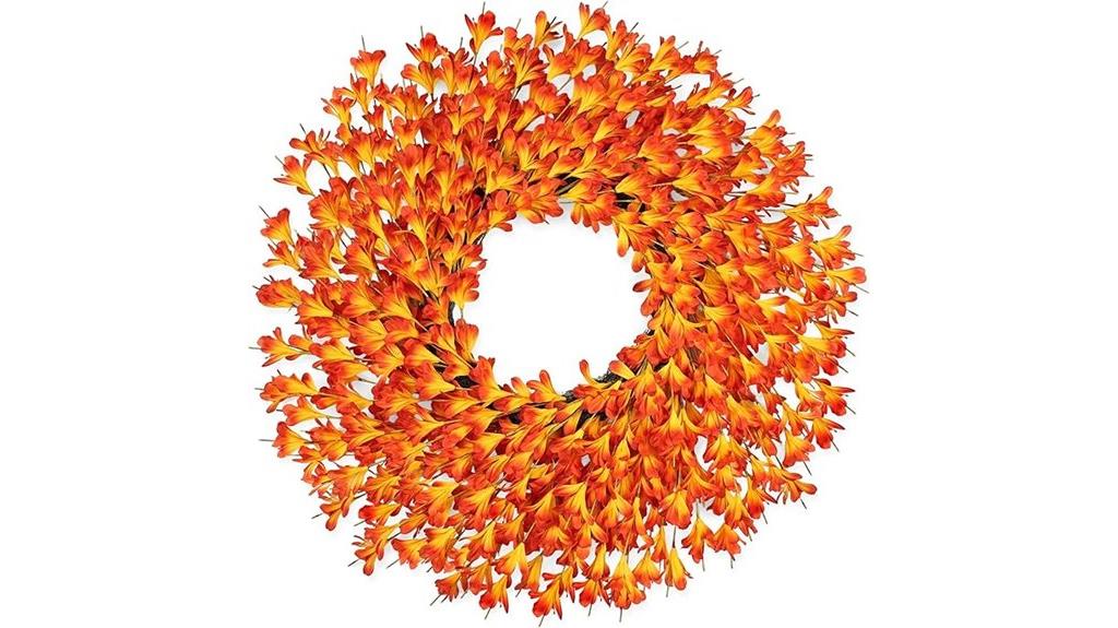 large 26 inch fall wreath