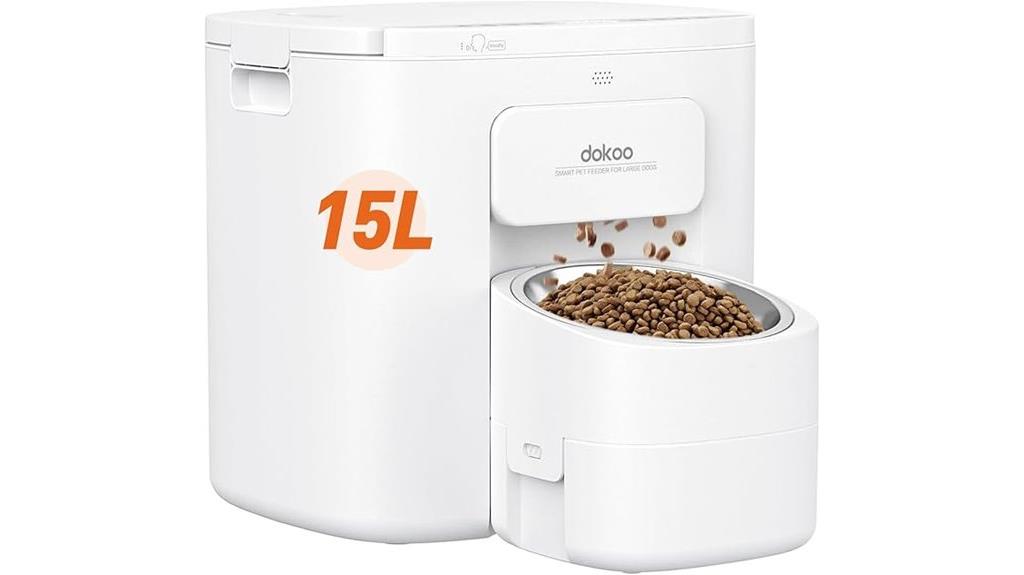 large breed automatic feeder