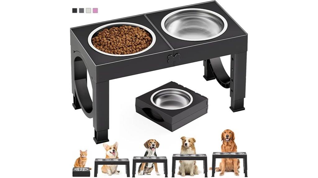 large breed elevated bowls
